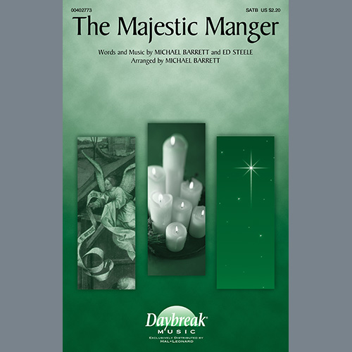 cover: The Majestic Manger (arr. Michael Barrett), Michael Barrett and Ed Steele