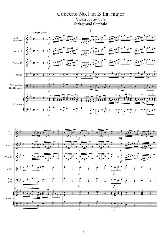 Product gallery: Page 1 of 11 Four Violin Concertos Op.9, , Concertante Violin, String Ensemble, and Harpsichord (Bc)