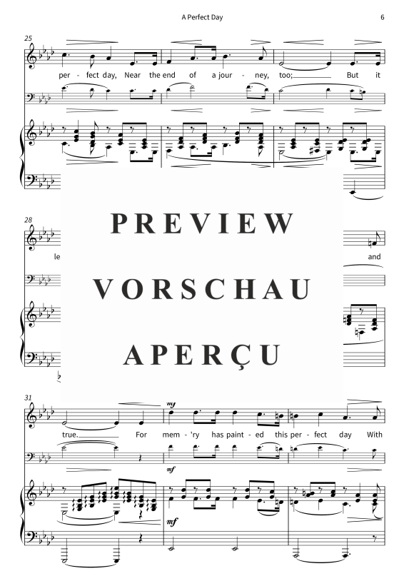 gallery: A Perfect Day, , (Gesang, Cello und Klavier)