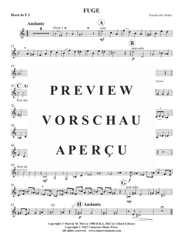 Produktgalerie: Seite 8 von 9 Fuge, , Horn Trio