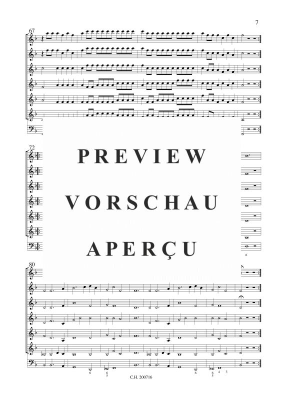 gallery: Sonata a 6 Violinen und Bc, , (Violinen Sextett)