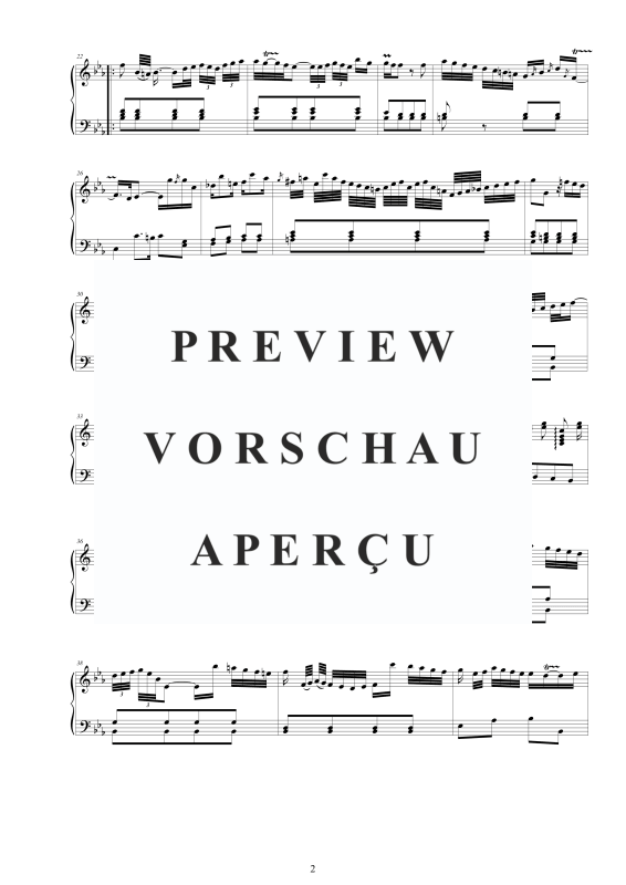 Produktgalerie: Seite 3 von 8 Cembalo Sonate in Es-Dur, , Cembalo/Klavier Solo