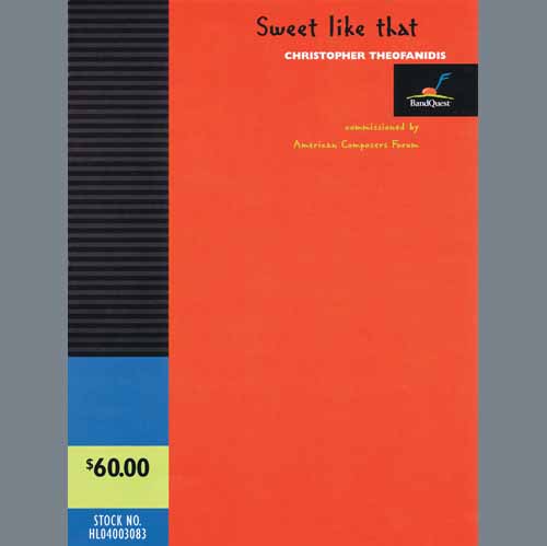 Produktbild zu: Sweet like that - Full Score