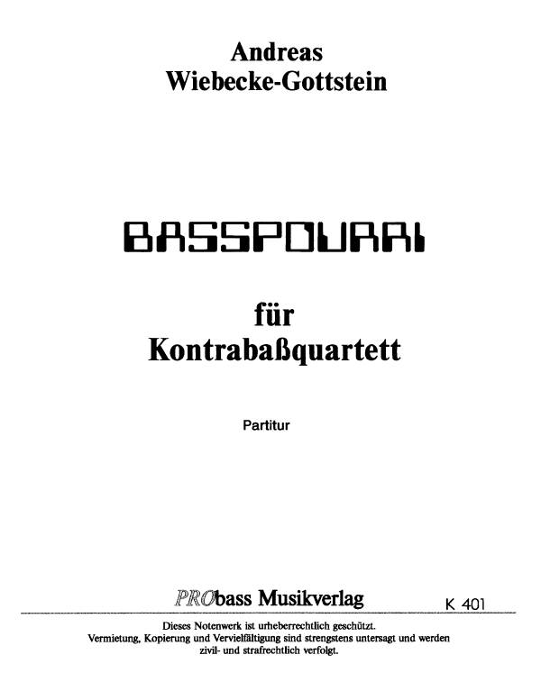 Product picture to: Basspourri