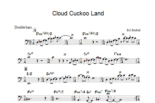 Produktgalerie: Seite 1 von 1 Cloud Cuckoo Land, Bill Bruford, E-Bass, Gitarre