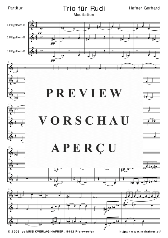 Produktgalerie: Seite 5 von 9 Trio für Rudi, , (Trio für 3 Flügelhörner)