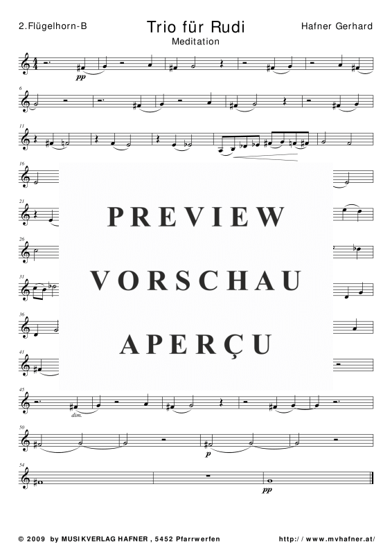 Produktgalerie: Seite 8 von 9 Trio für Rudi, , (Trio für 3 Flügelhörner)