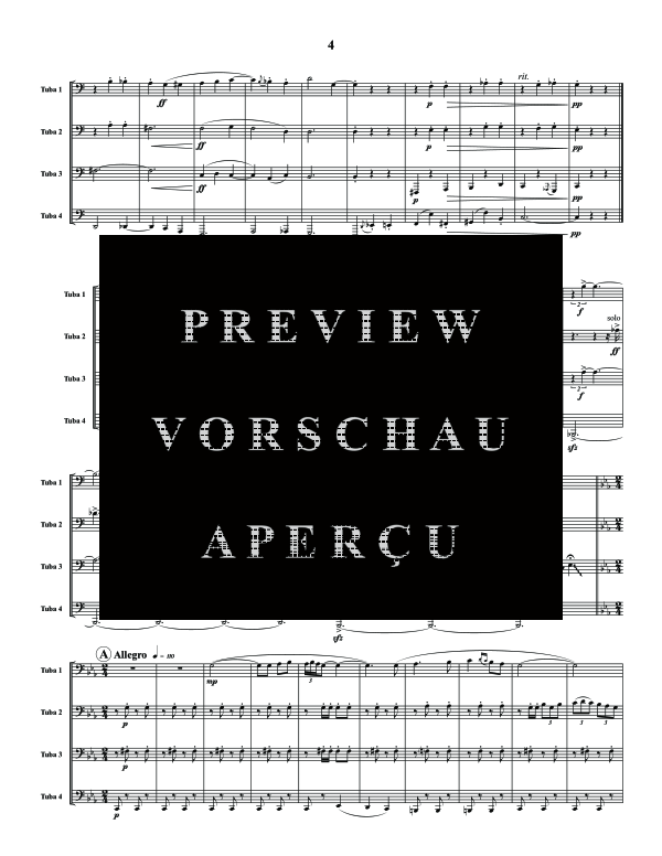 Product gallery: Page 9 of 11 Cubes, , (Tuba Quartet TTTT)