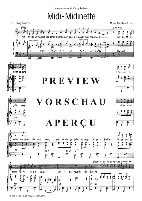 Produktgalerie: Seite 4 von 4 Midi Midinette, Froboes, 	Conny, Klavier und Gesang