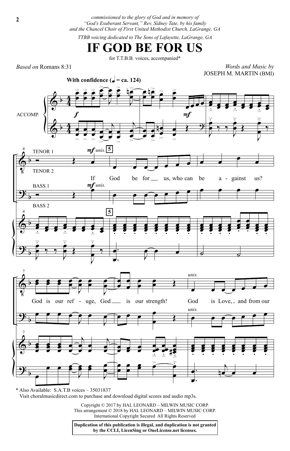 Produktbild zu: If God Be For Us