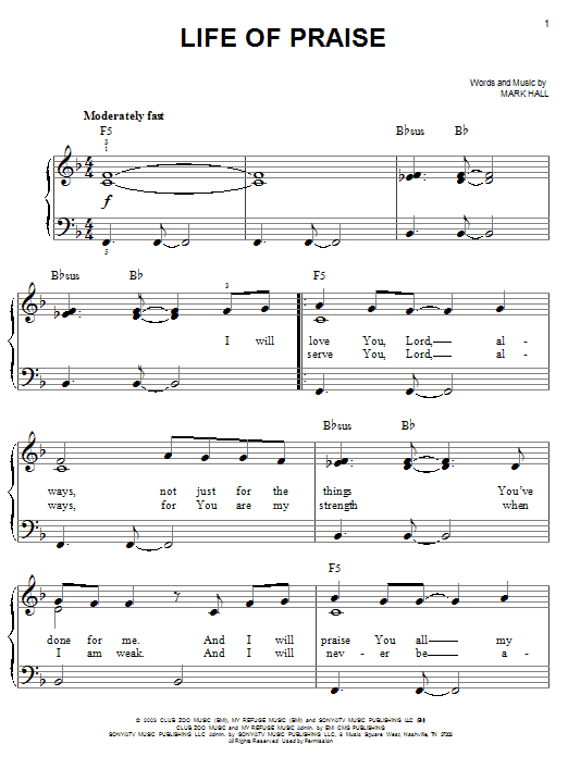 Produktbild zu: Life Of Praise