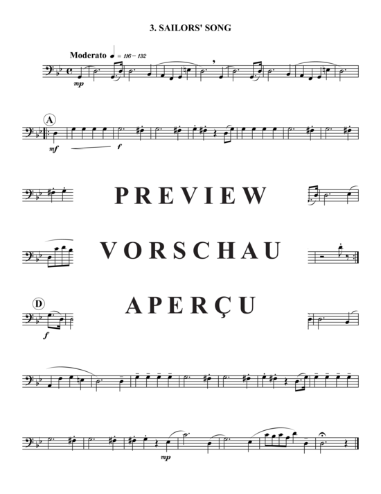Product gallery: Page 13 of 21 Suite Nr. 2 , , (Tuba Quartet: 2x Baritone, 2xTuba)