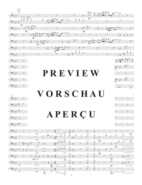 gallery: Prayer , , (12-stimmiger Posaunenchor)