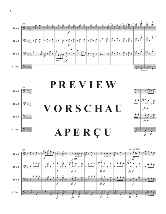 Product gallery: Page 4 of 14 Leichtes Blut , , (Trombone quartet)