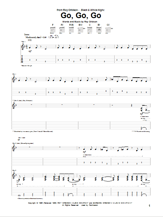 Product gallery: Page 1 of 1 Go, Go, Go, Roy Orbison