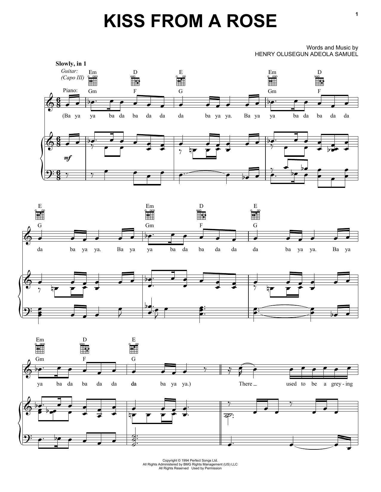 Produktbild zu: Kiss From A Rose