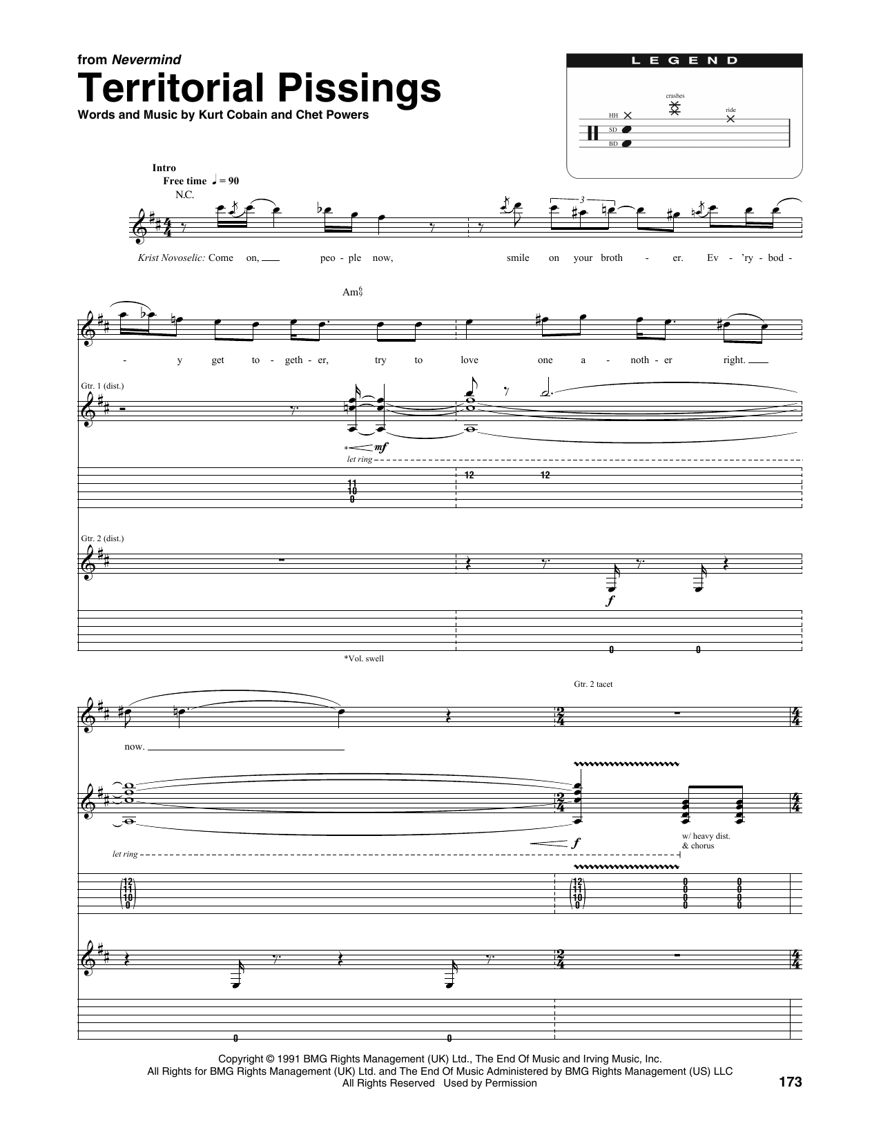 Produktgalerie: Seite 1 von 1 Territorial Pissings, Nirvana