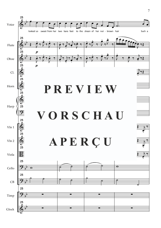 Produktgalerie: Seite 10 von 11 The Star of the County Down, , Solo Gesang und kleines Orchester