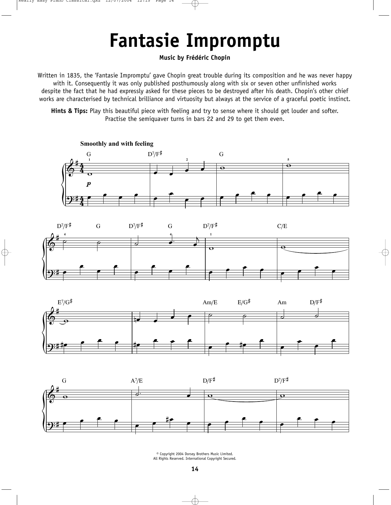 Product picture to: Fantaisie-Impromptu, Op. 66 (Posthumous)