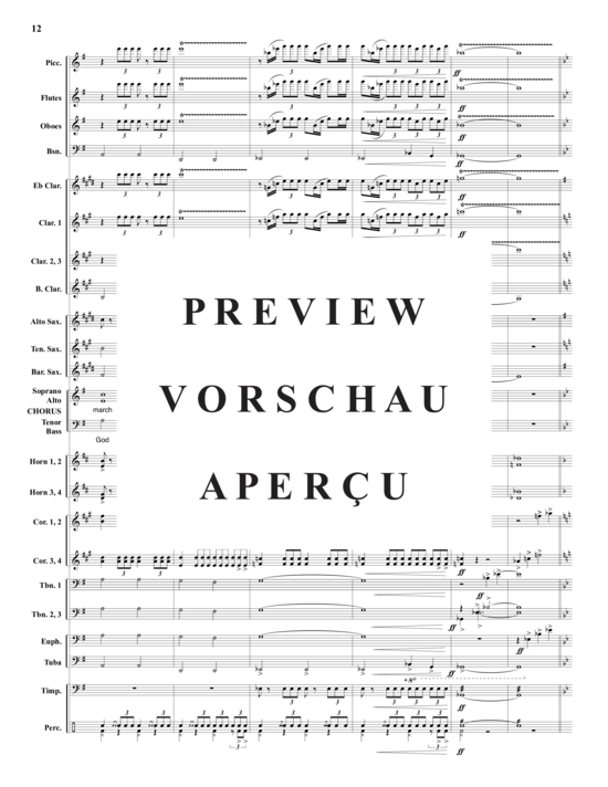 Product gallery: Page 13 of 21 Battle Hymn of the Republic , , (Concert Band + Mixed Choir)