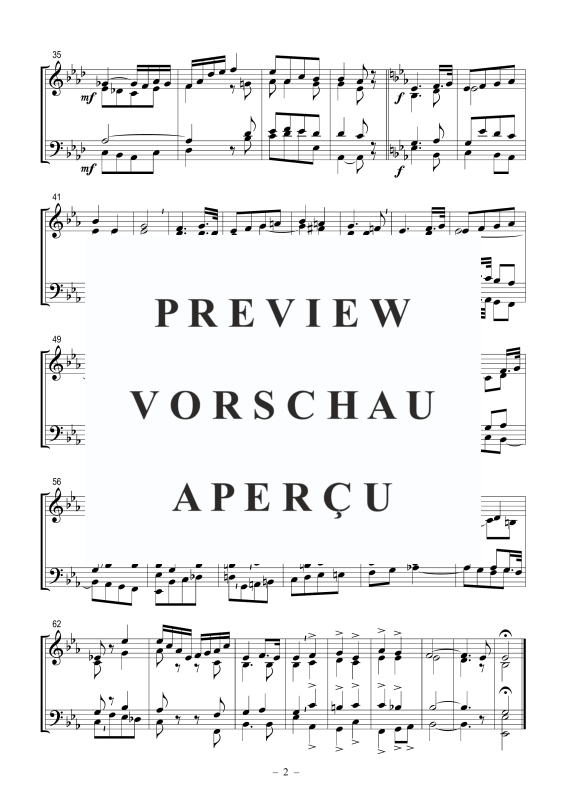 Produktgalerie: Seite 3 von 5 Hochzeitsmarsch op. 90, , Posaunenchor