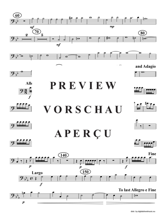 Produktgalerie: Seite 14 von 16 Ode on St. Cecilia's Day, HWV 76, , (2xTrompete in B, Horn in F, Posaune)