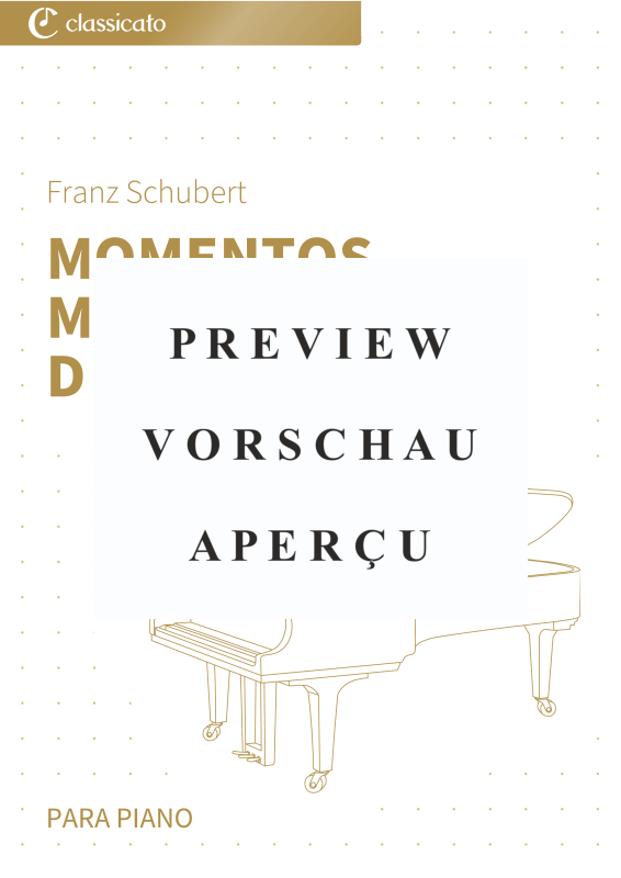 Produktgalerie: Seite 2 von 11 Momentos musicales D 780 (op. 94) - Seis piezas de carácter románticas para piano, , Klavier Solo