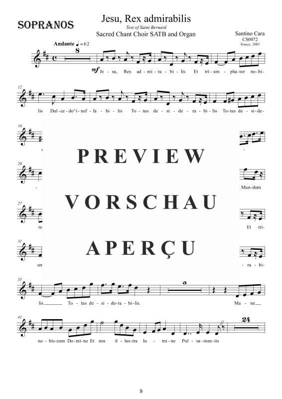 Produktgalerie: Seite 10 von 11 Jesu, Rex admirabilis, , Gemischter Chor und Orgel