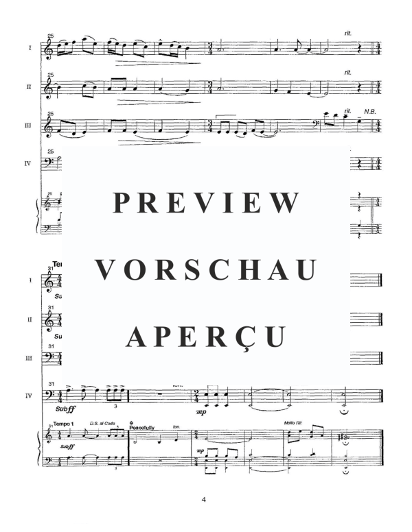 Produktgalerie: Seite 7 von 11 Glory be to God, , Horn Quartett