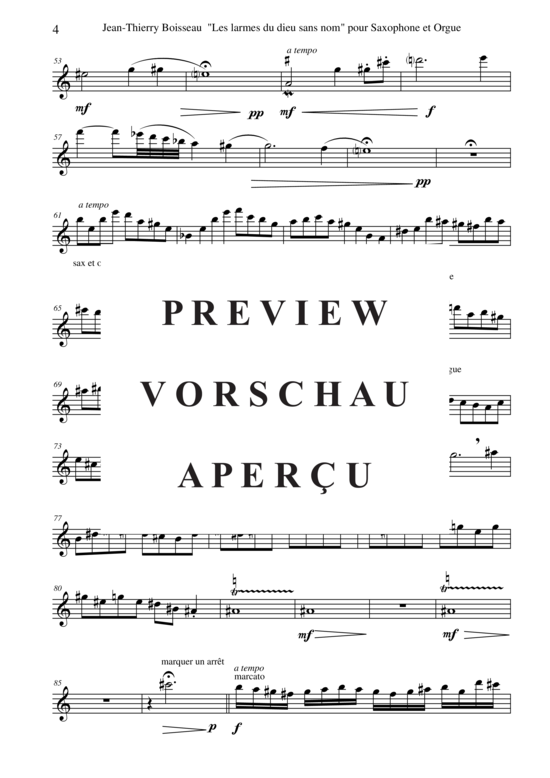 Product gallery: Page 16 of 17 Les Larmes de Dieu Sans Nom , Paul Wehage, (alto saxophone + organ)