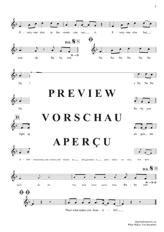 Product gallery: Page 4 of 4 What makes you beautiful , One Direction, (recorder)