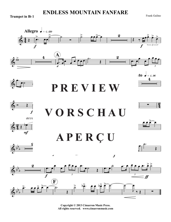 Product gallery: Page 15 of 21 Endless Mountain Fanfare , , (Brass Ensemble)