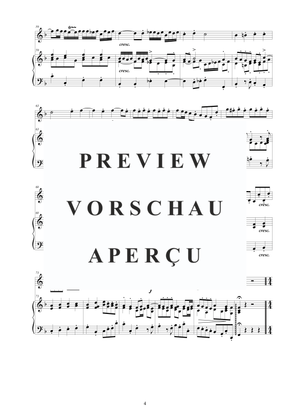 Produktgalerie: Seite 5 von 11 Oboen Konzert in F-Dur No. 1, , Oboe und Cembalo/Klavier