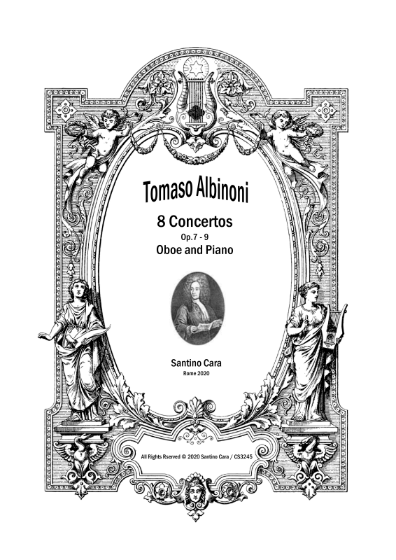 Product picture to: Albinoni - 8 Concertos Op.7-9Tomaso Albinoni