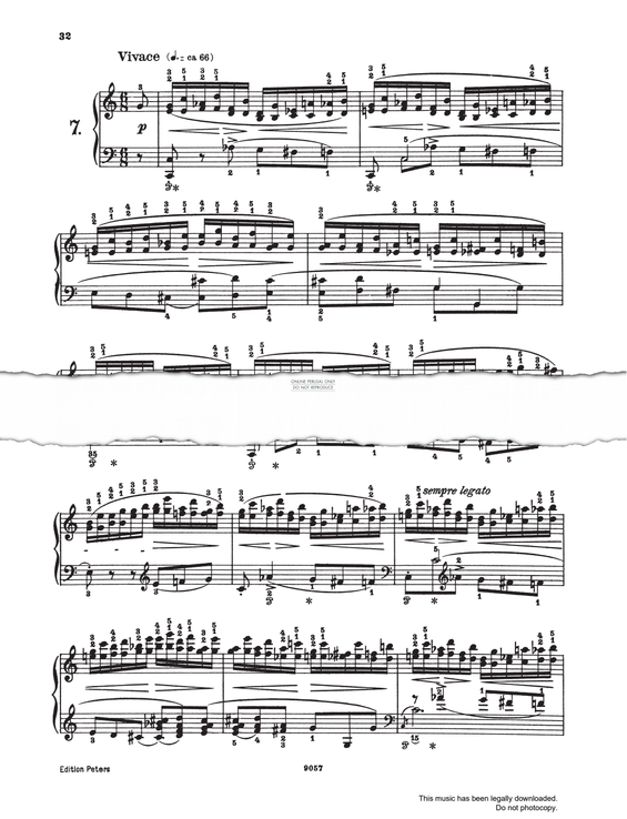 Produktgalerie: Seite 1 von 1 Etüde Op.10 No.7, Frederic Chopin, Klavier