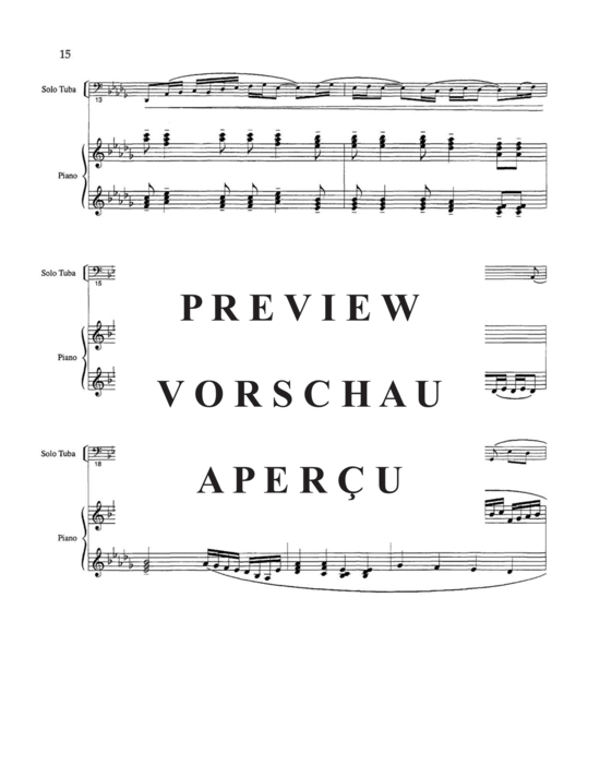Produktgalerie: Seite 20 von 21 Suite No. 3 , , (Tuba + Klavier)
