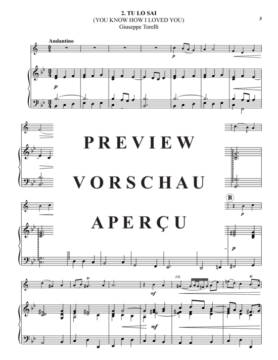 gallery: Drei italienische Lieder , , (Trompete in B + Klavier)