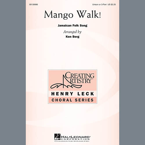 cover: Mango Walk, Ken Berg, Chor