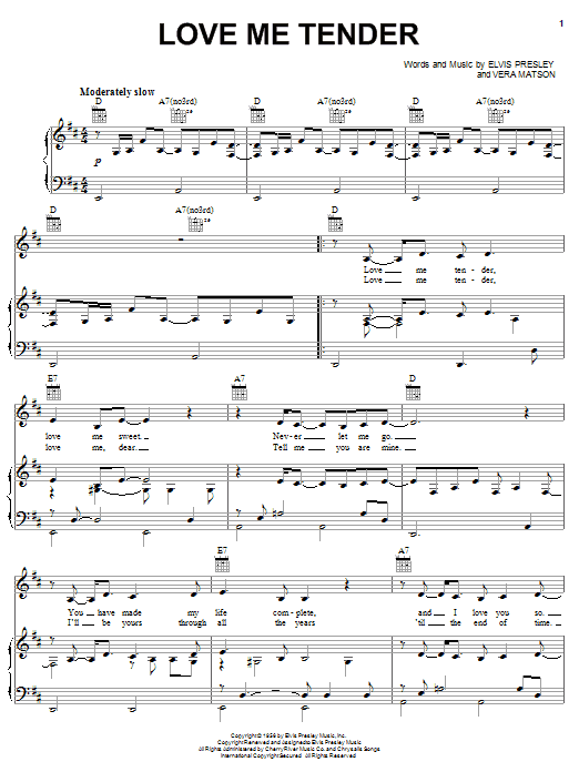 Produktbild zu: Love Me Tender