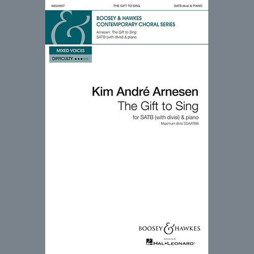 cover: The Gift To Sing, Kim André Arnesen, Chor