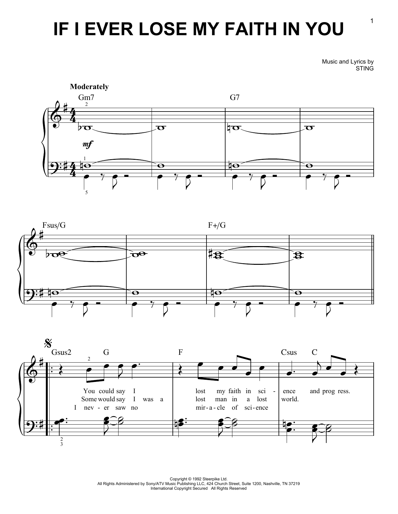 Produktbild zu: If I Ever Lose My Faith In You