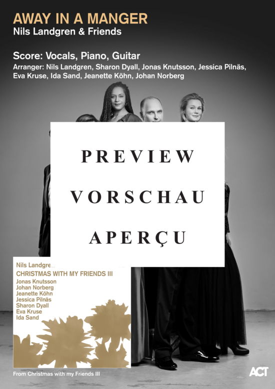 gallery: Away in a Manger , Nils Landgren & Friends, (voice + piano)
