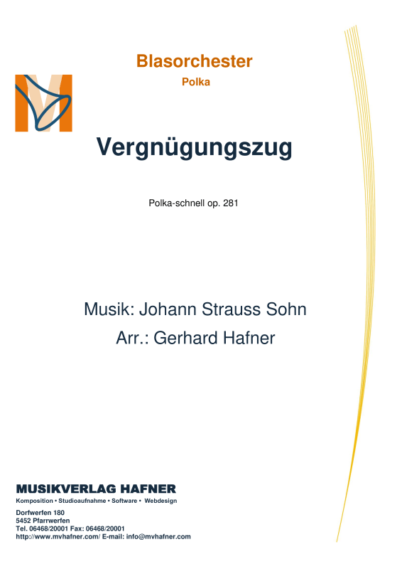 Product picture to: VergnügungszugJohann Strauss (Sohn)