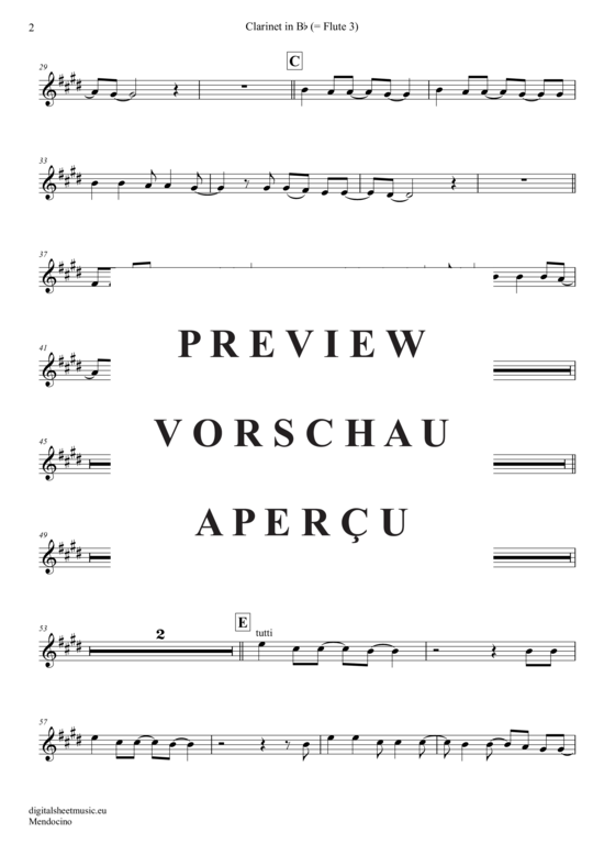 Product gallery: Page 17 of 21 Mendocino , Holm, Michael, (flute trio + piano)