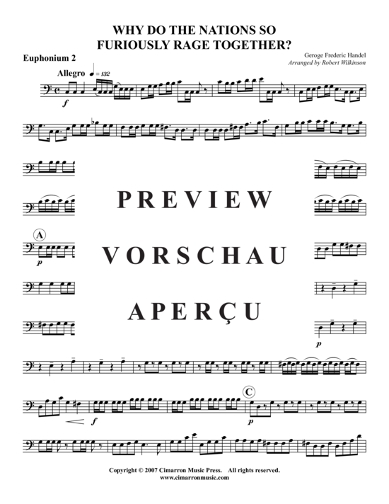 Product gallery: Page 10 of 17 Why do the Nations So Furiously Rage Together? , , (Tuba Quartet: 2x Baritone, 2xTuba)