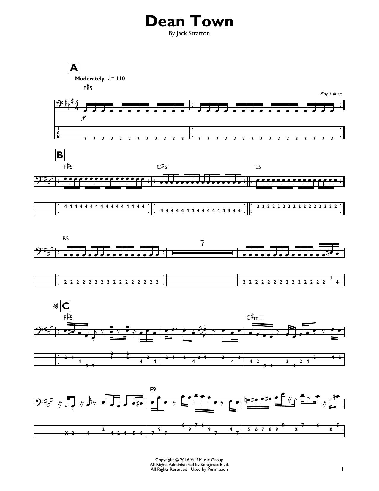 Produktgalerie: Seite 1 von 1 Dean Town, Vulfpeck, E-Bass, Gitarre