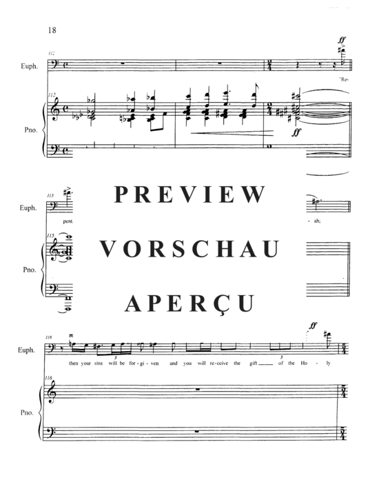 Product gallery: Page 20 of 21 The Upper Room , , (euphonium + piano)