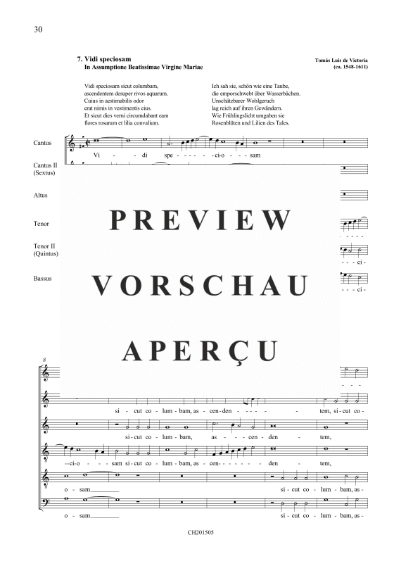 Product gallery: Page 2 of 11 Vidi speciosam / Quae est ista, , Mixed choir 5 voices