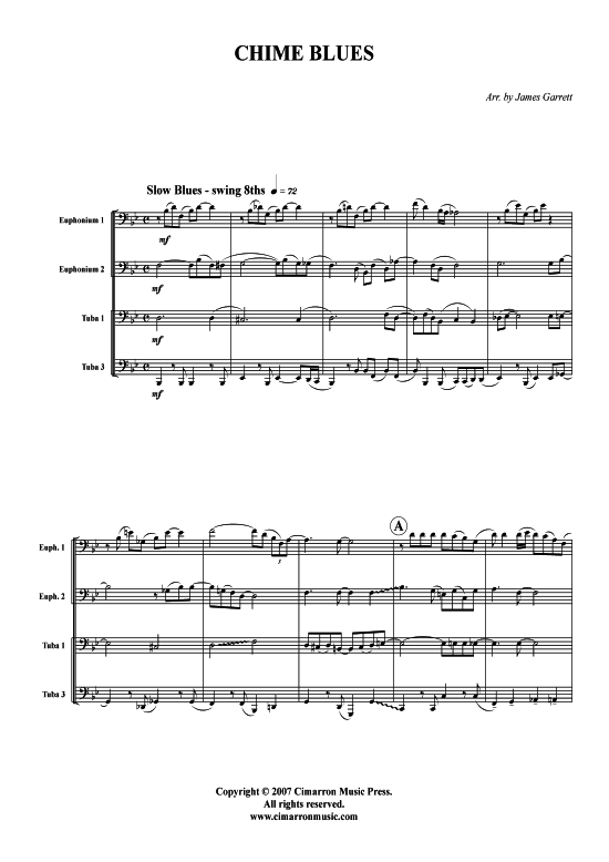 Product picture to: Chime Blues Traditional