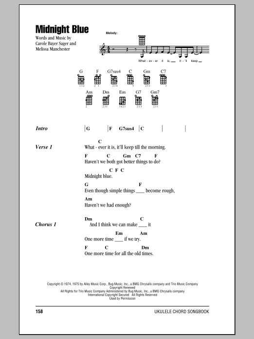 Product gallery: Page 1 of 1 Midnight Blue, Melissa Manchester